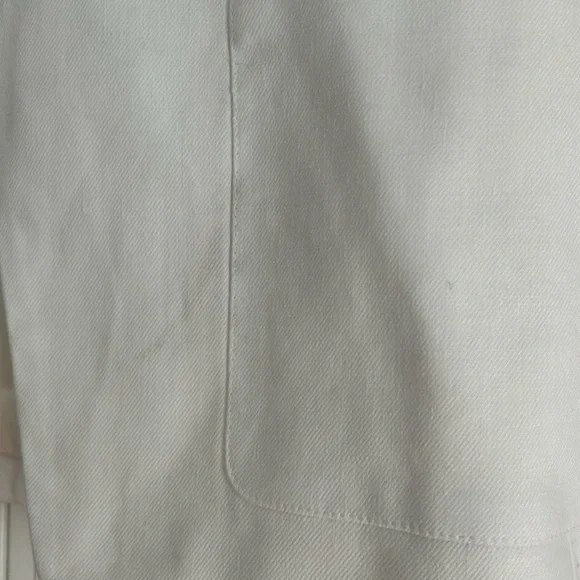 J. Crew Helena blazer in stretch linen blend BX793 Size 10 white